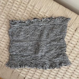 Black and white brandy Melville bandeau